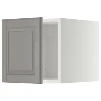 IKEA Metod Overskap, hvit/bodbyn grå, 40x40 cm tilbud
