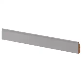 IKEA Bodbyn Dekorativ sokkel til oppvaskmaskin, grå, 66x8 cm tilbud