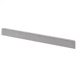 IKEA Bodbyn Dekorativ sokkellist, grå, 221x8 cm tilbud