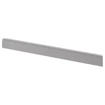 IKEA Bodbyn Dekorativ sokkellist, grå, 221x8 cm tilbud