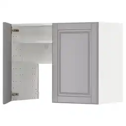 IKEA Metod Veggskap for ventilator hylle/dør, hvit/bodbyn grå, 80x60 cm tilbud