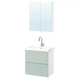 IKEA Enhet Bad, lys grågrønn, 64x43x65 cm tilbud