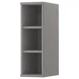 IKEA Tornviken Åpent skap, grå, 20x37x60 cm tilbud