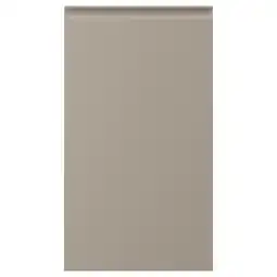 IKEA UpplÖv Front for oppvaskmaskin, matt mørk beige, 45x80 cm tilbud