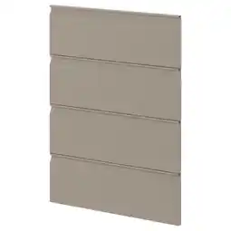 IKEA Metod 4 fronter til oppvaskmaskin, Upplöv matt mørk beige, 60 cm tilbud