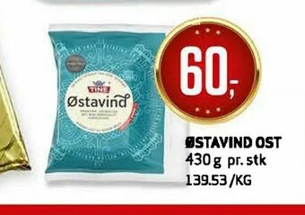 Bunnpris Østavind ost tilbud
