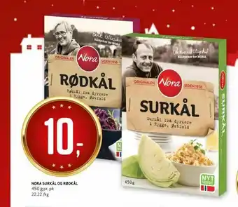 Bunnpris Nora Surkål Og Rødkål tilbud