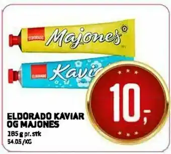 Bunnpris Eldorado kaviar og majones tilbud