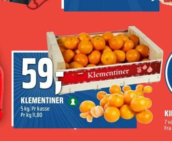 Coop Obs Klementiner tilbud