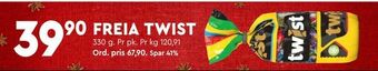 Coop Mega Freia twist tilbud