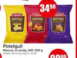 Spar POTETGULL tilbud