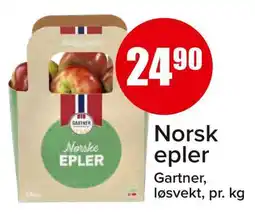 Spar Norsk epler tilbud
