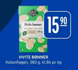 Rema 1000 HVITE BØNNER, NOK 15.9 tilbud