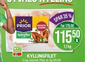 Kiwi KYLLINGFILET, NOK 115.5 tilbud