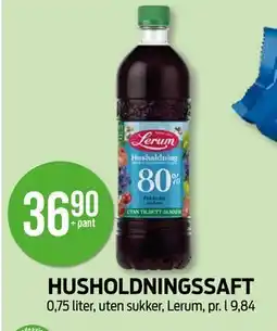Kiwi HUSHOLDNINGSSAFT, NOK 36.9 tilbud