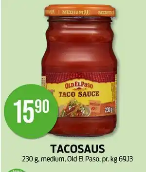 Kiwi TACOSAUS, NOK 15.9 tilbud