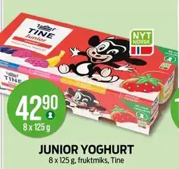 Kiwi JUNIOR YOGHURT, NOK 42.9 tilbud