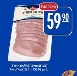 Rema 1000 TYNNSKÅRET SVINEFILET, NOK 59.9 tilbud