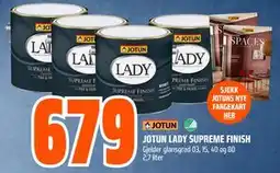 Obs Bygg JOTUN LADY SUPREME FINISH, NOK 679 tilbud