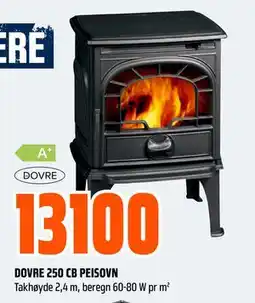 Obs Bygg DOVRE 250 CB PEISOVN, NOK 13100 tilbud