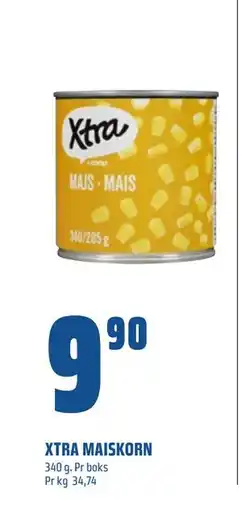 Coop Obs XTRA MAISKORN, NOK 9.9 tilbud