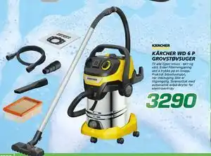 Coop Byggmix KÄRCHER WD 6 P GROVSTØVSUGER, NOK 3290 tilbud