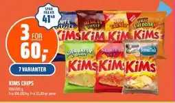 Coop Obs KIMS CHIPS, NOK 60 tilbud