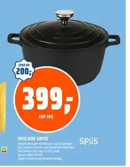 Coop Obs SPiiS AIRY GRYTE, NOK 399 tilbud