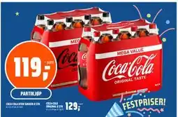 Coop Obs COCA-COLA ORIGINAL 8 STK, NOK 119 tilbud