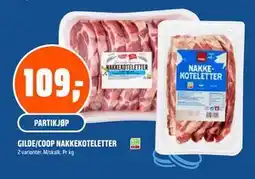 Coop Obs GILDE/COOP NAKKEKOTELETTER, NOK 109 tilbud