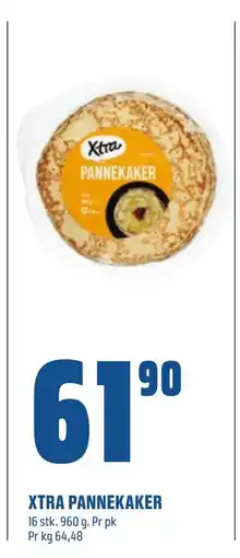 Coop Obs XTRA PANNEKAKER, NOK 61.9 tilbud