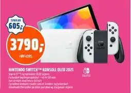 Coop Obs NINTENDO SWITCH KONSOLL OLED 2021, NOK 3790 tilbud