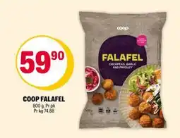 Coop Extra COOP FALAFEL, NOK 59.9 tilbud