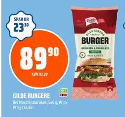 Coop Obs GILDE BURGERE, NOK 89.9 tilbud