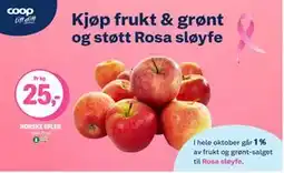 Coop Extra NORSKE EPLER, NOK 25 tilbud