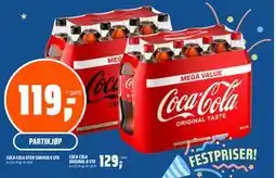 Coop Obs COCA-COLA ORIGINAL 8 STK, NOK 129 tilbud