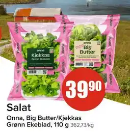 Spar Salat, NOK 39.9 tilbud