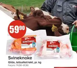 Spar Svineknoke, NOK 59.9 tilbud