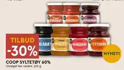 Coop Mega COOP SYLTETØY 60% tilbud