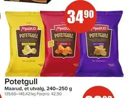 Spar Potetgull, NOK 34.9 tilbud