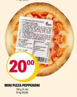 Coop Extra MINI PIZZA PEPPERONI, NOK 20 tilbud
