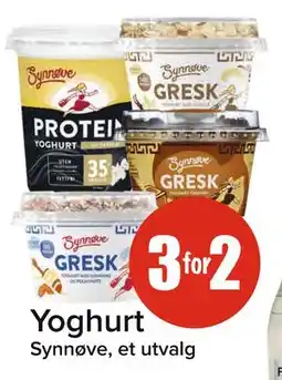 Spar Yoghurt tilbud