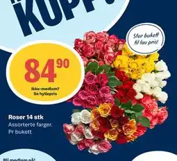 Coop Prix Roser 14 stk, Medlemspris tilbud