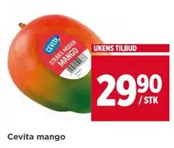 Meny Cevita mango, NOK 29.9 tilbud