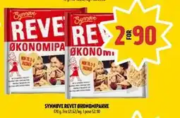 Coop Prix SYNNØVE REVET ØKONOMIPAKKE, NOK 90 tilbud