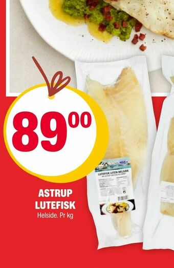 Coop Extra Astrup lutefisk tilbud