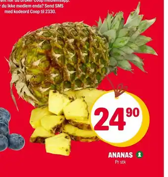 Coop Extra Ananas tilbud