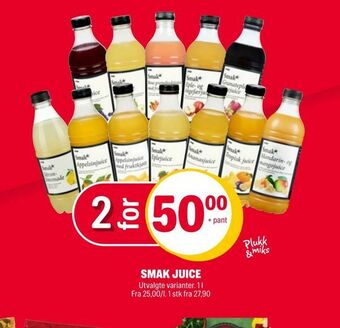 Coop Extra Smak juice tilbud