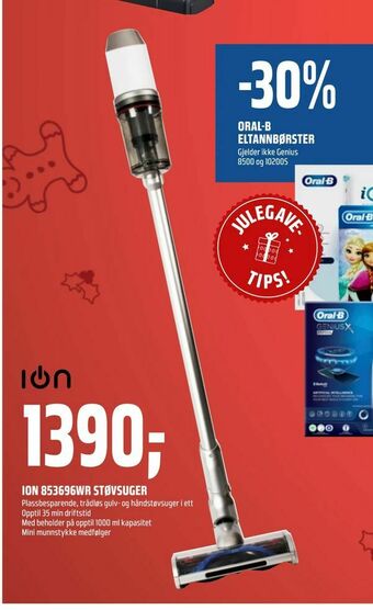 Coop Obs Ion 853696wr støvsuger tilbud