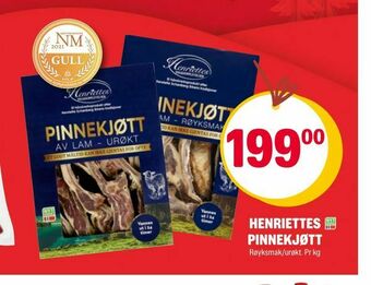 Coop Extra Henriettes pinnekjøtt tilbud